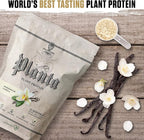 Ambrosia Planta - Plant-Based Protein Powder 20g | Dairy Free Vegan Protein Powder with BCAA Amino Acids | Keto-Friendly, No Added Sugar | 25 Servings | Vanilla