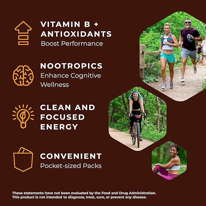 SGC Highest Concentration 100 mg Caffeine per Gummy, 2 Gummies per Pack, 12-Pack Mocca Shots Orange Chocolate Plant-Based Instant Energy with Herbal nootropics