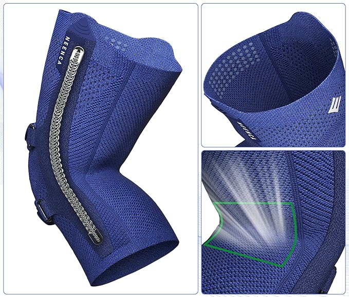 NEENCA Knee Brace for Knee Pain Relief, Medical Knee Support with Patella Pad & Side Stabilizers, Compression Knee Sleeve for Meniscus Tear, ACL, Arthritis, Joint Pain, Runner, Sport