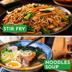 Low Carb Noodles Keto Ramen Noodles (6 Packs) 4g net carb + 5g protein in one healthy ramen noodle. Low Sodium ramen noodles are high protein noodles. Suitable for keto pasta use in sauce or soup or stir fry low carb pasta. More al-dente than konjac & ...