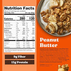 Catalina Crunch Protein Granola - Low Sugar Breakfast Cereal with 13g of Protein - Gluten Free, Keto Friendly - Peanut Butter - 8 oz. Bag (Pack of 1)