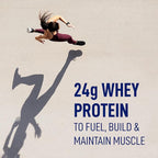 LeanFit WHEY Protein Natural Vanilla – 100% Whey Protein Powder, 24g Protein Per Serving – Grass-Fed, Gluten-Free, Low Carb, BCAAs, Amino Acid – 23 Servings, 1.83 Pound Tub
