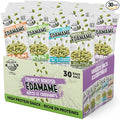 Far Field Crunchy Edamame Beans, Variety Pack, Low Calorie, Healthy Snack for Kids & Adults, 11 g of Protein per Bag, Vegan, Low Carb, 0.9 oz - 30 Single Serve Snacks