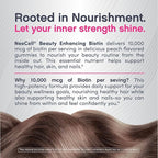 NeoCell biotin 10000mcg Gummies | 72 Count | Beauty Enhancing Supplement | Hair, Skin, and Nails | Peach Flavor