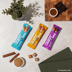 Quest Nutrition Stacks Protein Bars, Cinnamon Brown Sugar, 20g Protein, 2g Net Carbs, 1g Sugar, High Fiber, Low Sugar, Gluten Free, 12 Count