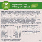 Natural Balance Limited Ingredient Adult Dry Dog Food with Vegan Plant Based Protein and Healthy Grains, Vegetarian Recipe, 24 Pound (Pack of 1)