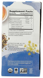 Numi Organic Congest Away Herbal Tea – 16 Herbal Tea Bags – Caffeine Free Cooling Blend with Fennel Peppermint Ginger Cinnamon & Licorice for Soothing Respiratory Comfort