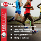 SaltStick Electrolytes with Caffeine - Salt Pills and Electrolytes for Running, Hydration, Leg Cramps Relief, Sports Recovery, Hiking Essentials - Salt, Magnesium, Potassium, Vitamin D3 - 100 Count