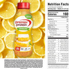 Premier Protein Shake, LIMITED EDITION Lemon Bar, 30g Protein, No Added Sugar, 24 Vitamins & Minerals to Support Immune Health, 11.5 fl oz, 12 Pack