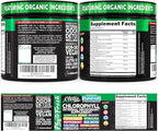 Clean Nutra Chlorophyll Capsules Supplement Internal Deodorant Peppermint, Sea Moss, Parsley, Chlorella, Spirulina, Slippery Elm, Ashwagandha, PhytoFresh Greens Detox Pills