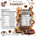 Clean Nutra Lions Mane Mushroom Gummies Cordyceps Supplement for Memory and Focus Immune Support Vitamins Reishi Chaga Turkey Tail Mushrooms Gummy Shiitake Maitake Meshima Supplements