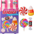 BioSwiss Bandages, Sweet Candies Shaped Self Adhesive Bandage Set, Latex Free, Sterile Wound Care, 24 Count