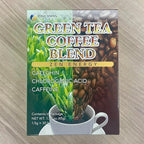 FINE JAPAN Green Tea and Coffee Blend Powder/3 Boxes/Catechins and Chlorogenic Acid/Made in Japan/ 30 Sticks (45g)