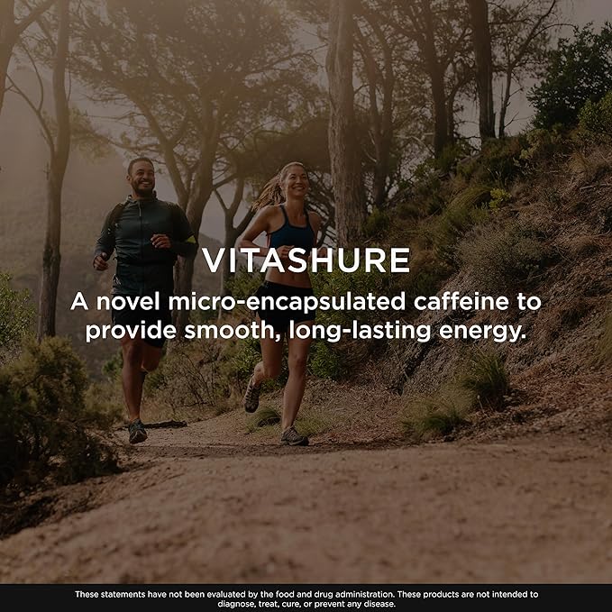Genius Caffeine - Sustained-Release Microencapsulated Caffeine Pills for Smooth, Long-Lasting Energy & Focus - No Jitters or Crash - 100mg per Capsule - 100 Servings - Natural Performance Booster