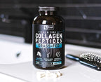 Collagen Peptides Capsules 360 Count - Grass Fed Bovine Hydrolyzed Collagen Pills - Hair, Skin & Nails, Joint Support - Collagen Supplements for Women & Men