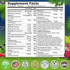 Men's Daily Multivitamin – Vegan Methylated Multivitamin for Men with Saw Palmetto, Biotin, Organic Superfoods, Probiotics & Enzymes – Energy, Gut & Optimal Health Support – Easy to Swallow Capsules