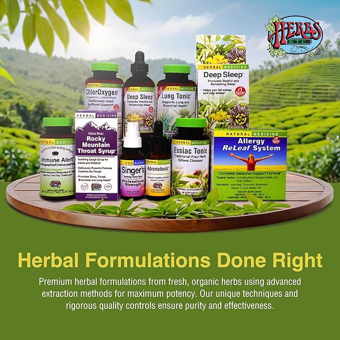 Herbs Etc. Deep Health - Daily Use Adaptogen Supplement - Aids Immune Health & Energy - with Reishi Mushroom - 60 Softgels (60 Servings)