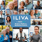 ILIVA-by-INDICAID 9-in-1 Immune Support Supplement: Daily Serving for Respiratory Immunity, Vitamin C, D3, Calcium, Zinc, Proprietary Herbal Elderberry+echinacea+Turmeric. 60 Tablets for 30 Days