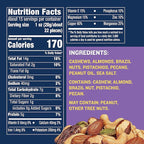 PLANTERS Deluxe Lightly Salted Mixed Nuts, Party Snacks, Plant-Based Protein 15.25oz (1 Canister) (Pack of 2)