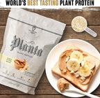 Ambrosia Planta - Plant-Based Protein Powder 20g | Dairy Free Vegan Protein Powder with BCAA Amino Acids | Keto-Friendly, No Added Sugar | 25 Servings |Peanut Butter Banana