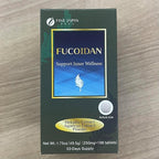 FINE JAPAN Fucoidan with Wakame Seaweed Extract & Agaricus Extract - Vegetarian kelp Supplement, 33-Day Supply (198 Capsules)