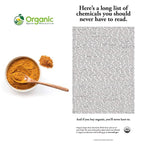 Organic Turmeric Powder w/Curcumin | 2.82 Ounce | USDA Organics and Non-GMO | 100% Raw and Natural by OSR
