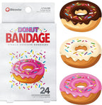 BioSwiss Bandages, Donut Shaped Self Adhesive Bandage Set, Latex Free, Sterile Wound Care, 24 Count