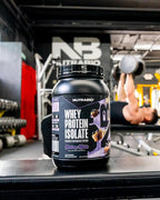 NutraBio 100% Whey Protein Isolate Protein Powder, 25g Protein with Complete Amino Acid Profile, Non-GMO, Soy & Gluten Free, Low Carb, Low Calorie Whey Protein Powder, Blueberry Muffin, 2 Lbs