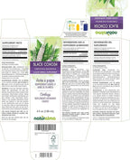 Naturalma Black Cohosh (Cimicifuga racemosa or Actaea racemosa) Rhizome Alcohol-Free Tincture - 4 fl oz Liquid Extract in Drops - Herbal Supplement - Vegan