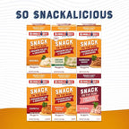 Bumble Bee Snack on the Run Duo (2 Total Kits) - Classic Chicken Salad and Rosemary Garlic & Sea Salt Tuna Salad with Crackers - Ready to Eat Protein Snacks