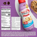 Premier Protein Shake, Cookie Dough, 30g Protein, No Added Sugar, 24 Vitamins & Minerals to Support Immune Health, 11.5 fl oz, 1 Pack (Packaging May Vary)