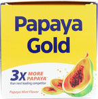 Enzymedica Papaya Gold, Advanced Digestive Enzymes with Natural Organic Papaya & Chlorophyll for Comprehensive Digestion Support, High Potency Bromelain & Papain, Vegan, Mint, 60 Chewable Tablets