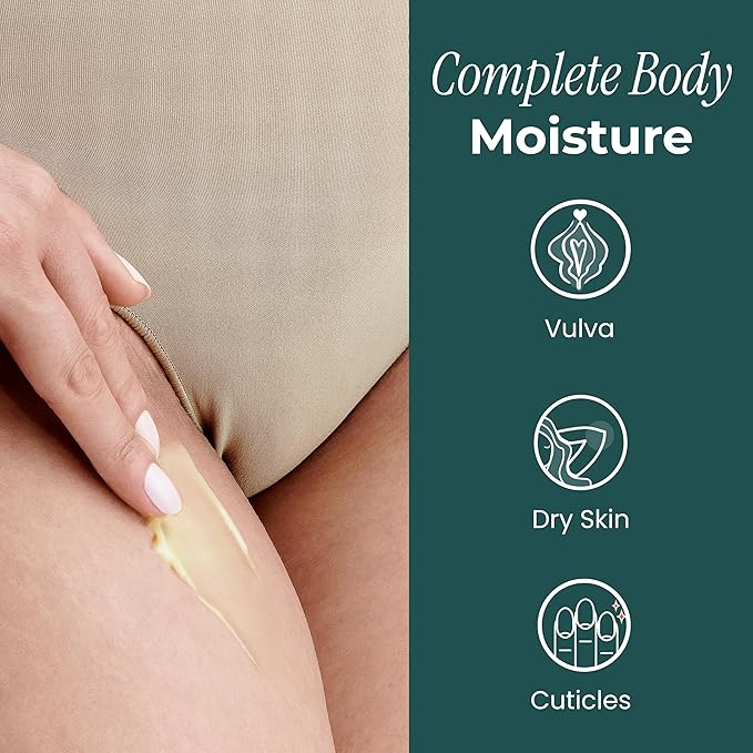 pH-D Feminine Health Support Nourishing Vulva Balm - Vulva Moisturizer for Dryness, Menopause Support, Intimate Care - Reduces Vulvar Dryness - 2 oz