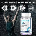 Ultra Peak XL Gummies for Men, Official UltraPeak XL Male Gummys with All Natural Ingredients, Ultra PeakXL Maximum Strength Health and Wellness Multivitamin Supplement Formula Gummys (60 Gummies)