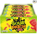 SOUR PATCH KIDS Soft & Chewy Gummy Candy, Bulk Candy, 24 - 2 oz Bags