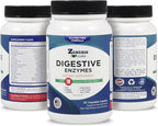 Zenesis Labs Digestive Enzymes - with Amylase, Bromelain, Protease, Lipase, & 14 Other Enzymes - 90 Capsules