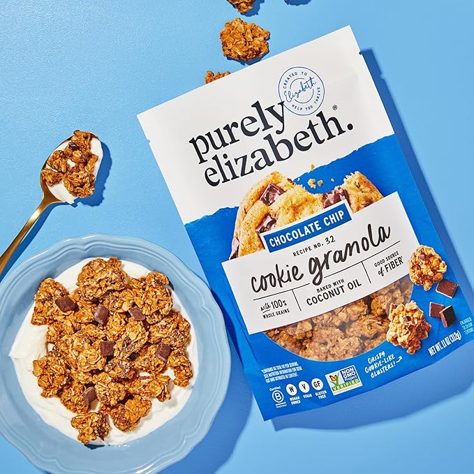 Purely Elizabeth, Cookie Granola Chocolate Chip, 11 Ounce