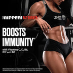JNX SPORTS The Ripper! Fat Burner Pre Workout for Men & Women – Thermogenic Fat Burning Powder & Appetite Suppressant, Boost Energy & Endurance – Razor Lime, 30 Servings