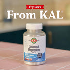 KAL Magnesium Chewables - Magnesium Citrate for Nerve, Muscle, and Bone Support - No Added Sugar, Vegan Magnesium Supplement - 60-Day Guarantee - Pineapple Flavor - 120 Servings, 120 Chewable Tablets