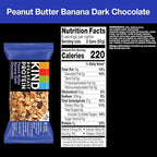 Kind,Bar Protein Breakfast Peanut Butter Banana Dark Chocolate,10.58 Ounce,6 Count (Pack of 2)