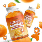 NEW AGE Vitamin C Gummies Orange Vitamin C Gummy - Supports Healthy Immune System - Vegetarian Without Gluten (60 Gummies)