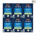 Celestial Seasonings TeaWell Herbal Tea, Sleep with Melatonin, Chamomile Mint, Caffeine Free Wellness Tea, 12 Tea Bags (Pack of 6)