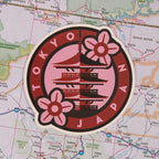Vagabond Heart Tokyo Sticker - Weatherproof Vinyl Japan Souvenir Decal