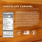 Evolve Plant Based Protein Shake, Chocolate Caramel, 20g Vegan Protein, Dairy Free, No Artificial Sweeteners, Non-GMO, 10g Fiber, 11oz, (24 Pack)