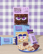 Magic Spoon Treats - 16 High Protein Bars: 4 Blueberry Muffin, 4 Double Chocolate, 4 Marshmallow, 4 Chocolate Peanut Butter - High Protein Gluten Free Snack - Sugar & Gluten Free Protein Cereal Bar