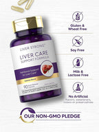 Carlyle Liver Support Supplement for Men and Women | 90 Capsules | Complex Blend with Milk Thistle, NAC, Dandelion Root Extract | Non-GMO and Gluten Free