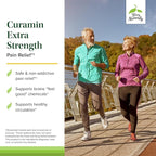 Terry Naturally Curamin Extra Strength - Curcumin & Boswellia for Healthy Circulation Support - Turmeric Supplement to Aid Joints, Muscle Health & Endorphin Production - 120 Tablets (Pack of 2)