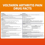 Voltaren Arthritis Pain Gel for Powerful Topical Arthritis Pain Relief with Diclofenac - NEW Easy Open Cap - 100 g Tube And 20 g Travel Size Tube