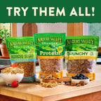 Nature Valley Protein Granola, Oats and Honey, Family Size, Resealable Bag, 17 OZ (Pack of 2)