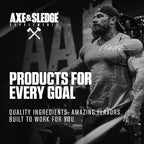Axe & Sledge WHEY More Premium Protein Blend | 24g Protein, Whey Concentrate & Isolate | Prebiotic Fiber for Enhanced Absorption | Creamy, Delicious, Versatile | 30 Servings, Honey Grizzly Graham